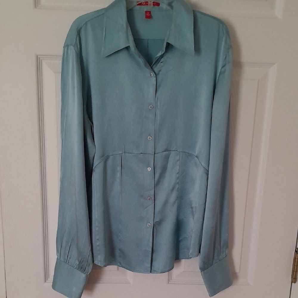 Anne Klein Satin Blouse
